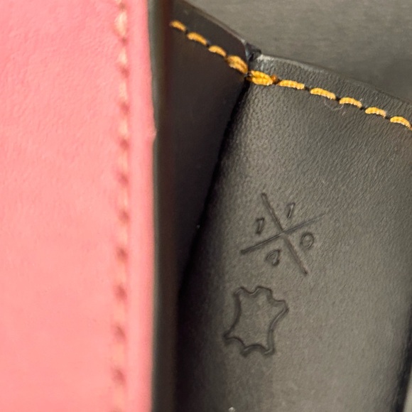 COACH 1941 Dinky Color Block Ombré Pink & Black Convertible Strap Crossbody Bag - Picture 9 of 15